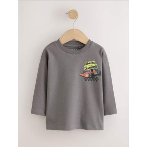 Лонгслів оверсайз Racing /Graphite