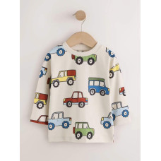 Лонгслів овер Car /Ecru