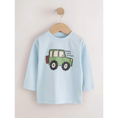Лонгслів овер Car /Blue