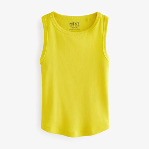 Майка Rib Vest/Yellow