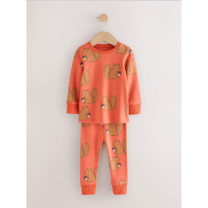 Піжама з бавовняного трикотажу Autumn/Orange
