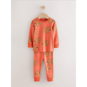 Піжама з бавовняного трикотажу Autumn/Orange