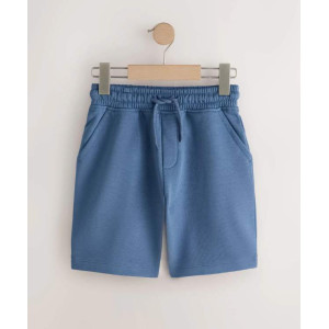 Шорти з двонитки Basic Regular /Mid Blue