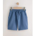 Шорти з двонитки Basic Regular /Mid Blue