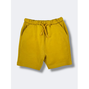 Шорти з двонитки Jersey/Mustard