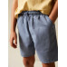 Шорти з бавовняного попліну Cotton Regular /Blue