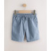 Шорти з бавовняного попліну Cotton Regular /Blue