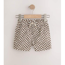 Шорти Cotton Next Checkerboard Brown