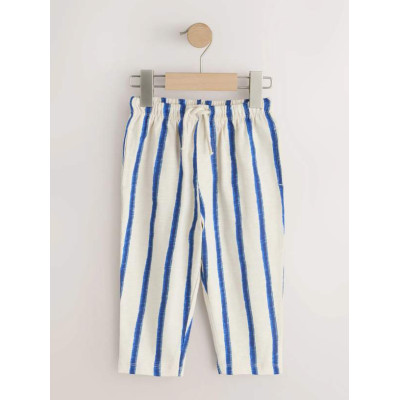 Джогери з легкого трикотажу Tapered /Смугастий