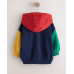 Худі з флісовим начосом Next Colourblock Bright Zip