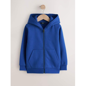 Зіп худі з флісовим начосом Plain /Cobalt Blue