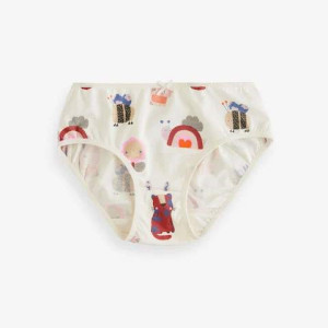 Труси Print/Natural White