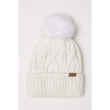 Шапка HM Natural white