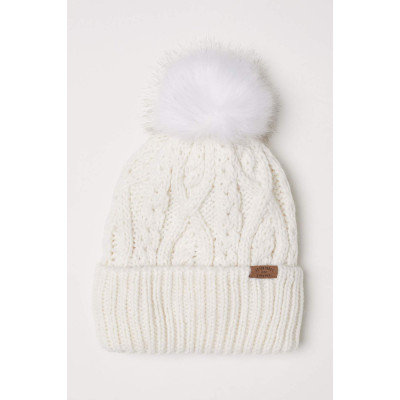 Шапка HM Natural white